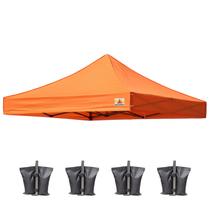 Canopy Top ABCCANOPY 10x10 laranja impermeável UV