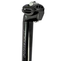 Canote de selim alumínio 27.2 x 400mm preto Promax Canote de selim alumínio 27.2 x 400mm preto Promax