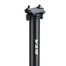 Canote selim alumínio 2d 31.6 x 400mm peça única preto