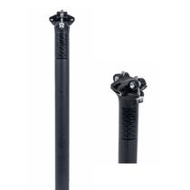 Canote Selim Carbon Quest 27.2x400mm C/ Carrinho Bike Mtb