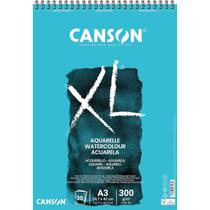 Canson XL Aquarelle - Bloco Para Aquarela A3 - 300g/m²