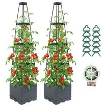 Canteiro Elevado com Treliça Autorrigável Lazzmonk 147 cm Canteiro Elevado com Treliça Autorrigável Lazzmonk 147 cm