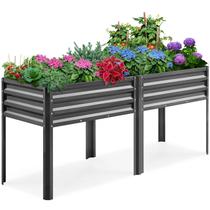 Canteiro Elevado KING BIRD 180x58x80 cm Capacidade de 272 kg Canteiro Elevado KING BIRD 180x58x80 cm Capacidade de 272 kg