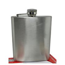 Cantil Bolso Aço Inox 210ml Militar Bebidas Whisky Vodka Álcool Rum Cachaça Tequila Destilada Viagem Cantil Bolso Aço Inox 210ml Militar Bebidas Whisky Vodka Álcool Rum Cachaça Tequila Destilada Viagem