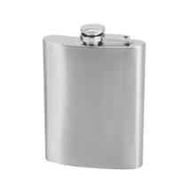 Cantil Bolso Porta Bebida Aço Inox Whisky Vodka Rum 200 Ml