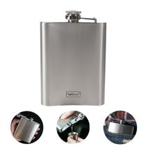 Cantil De Bolso Em Inox Frasco Whiskeira Porta Bebida Whisky