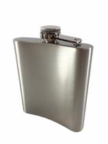 Cantil De Bolso Porta Bebida Aço Inox Whisky Vodka Rum 210ml