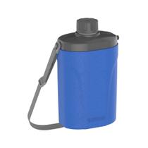 Cantil Garrafa Safari 1L C/ Alça Camping Trilha Térmica Conserva 2h/3h Quente Frio Resistente