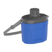 Cantil Isotérmico 600 ml Azul Safari - Soprano