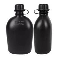 Cantil Militar 900ml Preto para Camping e Aventura Cantil Militar 900ml Preto para Camping e Aventura