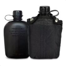 Cantil Plastico P/ Trilha 900 Ml Com Capa Preto - NAUTIKA