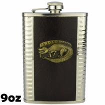 Cantil Porta Bebida Aço Inox 266 ML Crocodilo CBRN11650 Cantil Porta Bebida Aço Inox 266 ML Crocodilo CBRN11650