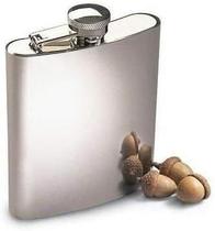 Cantil Porta Bebida De Bolso 230ml Inox