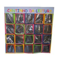Cantinho da Leitura com 20 Bolsos - Dedobrinquedo