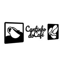 Cantinho do Café 3 Placas MDF Decorativas com Escritas