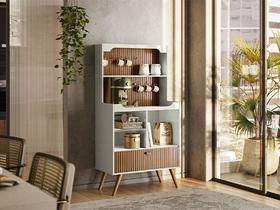 Cantinho do Café 79,5 Rubi Off White/Tauari Lukalian