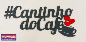 Cantinho do café em mdf e acrílico