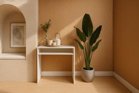 Cantinho Do Café Mesa De Apoio Aparador Com Prateleira Recepção Branco Cód.702 Cantinho Do Café Mesa De Apoio Aparador Com Prateleira Recepção Branco Cód.702