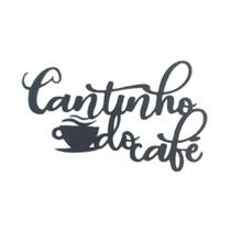 Cantinho do Café Placa MDF 3mm Preto Cantinho do Café Placa MDF 3mm Preto