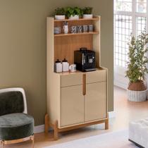 Cantinho do Café Retrô 2 Portas Chester Off White Cedro Cantinho do Café Retrô 2 Portas Chester Off White Cedro