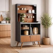 Cantinho Do Café Rubi Armário Aparador Cozinha Lukaliam -