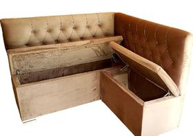 Canto alemão com baú 1,40x1,40 Canto alemão com baú 1,40x1,40