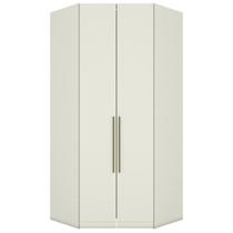 Canto Closet Modulado 2 Portas 241x110 cm Seletto Areia Henn Canto Closet Modulado 2 Portas 241x110 cm Seletto Areia Henn