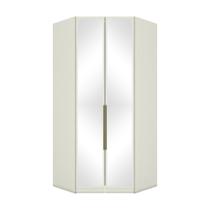 Canto Closet Modulado 2 Portas 3 Gavetas Com Espelho Areia Canto Closet Modulado 2 Portas 3 Gavetas Com Espelho Areia