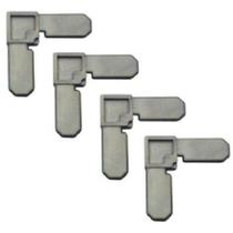 Canto de moldura de tela de nylon Hardware Slide-Co 1,9x0,8 cm