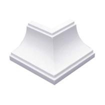 Canto Externo Encaixe para Acabamento Nobre Pvc Branco