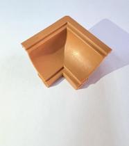 Canto interno de pvc nogueira madex 1 unidade