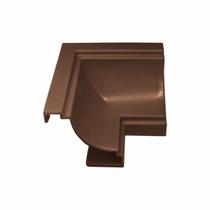 Canto Interno para Acabamento de Moldura em Forro PVC, Cor Itauba - Kit c/ 10 unid.