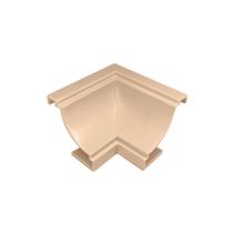 Canto interno para acabamento de moldura em forro pvc cor nogueira /100