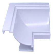 Canto Interno Para Moldura De Forro Pvc Branco Nesp Branco Gelo Canto Interno Para Moldura De Forro Pvc Branco Nesp Branco Gelo