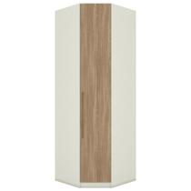 Canto Obliquo Modulado 1 Porta 241x82 Cm Seletto Areia Jequitiba Henn Areia Jequitiba