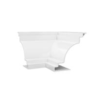 Canto p/ acabamento de Forro PVC/ Sanca/ Moldurão - Plus/Luxo - kit 100 unid. Interno - Branco Neve Canto p/ acabamento de Forro PVC/ Sanca/ Moldurão - Plus/Luxo - kit 100 unid. Interno - Branco Neve