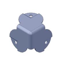 Canto Para Case P102 Zincado Metal Fecho