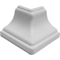 Canto Para Forro Pvc Externo Branco Gelo 20103 - Kit C/50 Canto Para Forro Pvc Externo Branco Gelo 20103 - Kit C/50