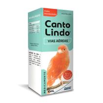 Cantolindo Vias Aéreas 10ml - Pássaros Roucos Bronquite Resfriado