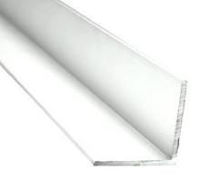 Cantoneira aluminio l branco 1.0" 3mt(emb com 10) d.a de lima
