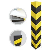 Cantoneira Autocolante Zebrada Protetor Garagem Prédio Cantoneira Autocolante Zebrada Protetor Garagem Prédio