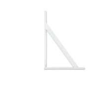 Cantoneira BF 40cm x 25cm Branca Cantoneira BF 40cm x 25cm Branca