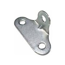 Cantoneira De Aço 3 Furos Zinco Branco (Kit Com 20 Un) Cantoneira De Aço 3 Furos Zinco Branco (Kit Com 20 Un)