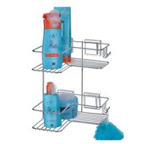 Cantoneira Dupla Cromada Com Ventosa Fixa 1301 Arthi Cantoneira Dupla Cromada Com Ventosa Fixa 1301 Arthi