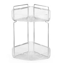 Cantoneira Dupla Cromada Cristal 1572 - Arthi
