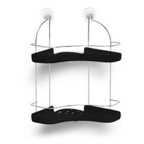 Cantoneira Dupla Preta - Niquelart