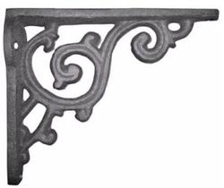 Cantoneira Em Ferro Mão Francesa Prateleira 20 X 20 Cm Par