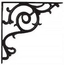 Cantoneira Em Ferro Mão Francesa Prateleira 30 X 30 Cm Par