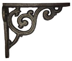 Cantoneira Em Ferro Mão Francesa Prateleiras 12 X 15 Cm Par