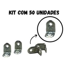 Cantoneira em L Zincada para Gaveta Móveis - Kit 50 un